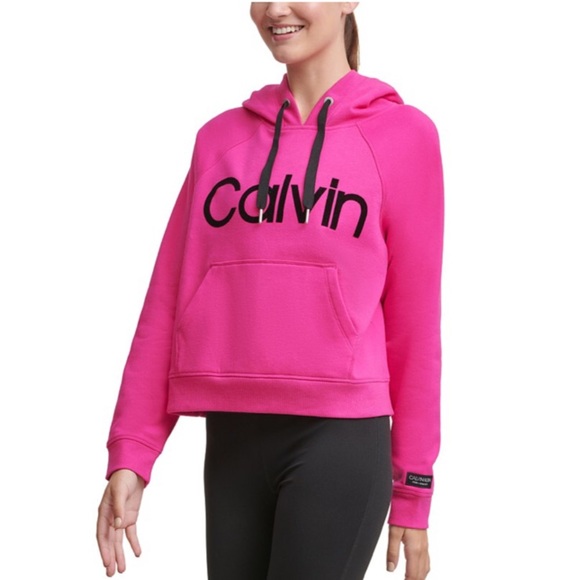 SOLD❌CALVIN KLEIN PERFORMANCE LOGO HOODIE(Sz S) - Picture 2 of 12